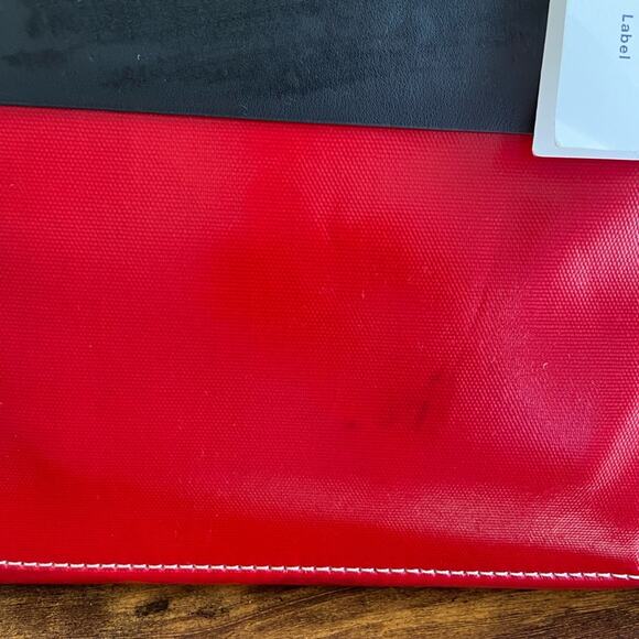 NWT MSRP$450 Proenza Schouler White Label large Morris coated tote bag Stained - Picture 5 of 11